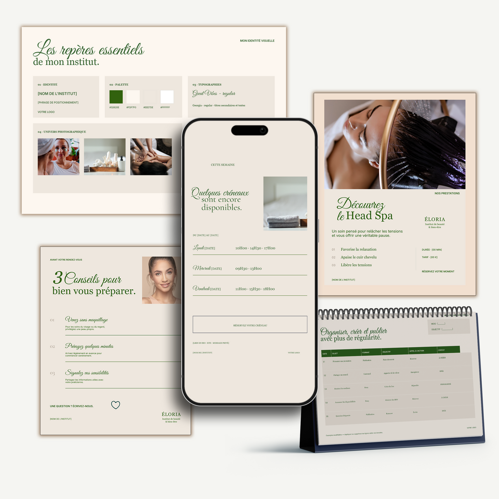 Couverture du mini-kit Instagram Institut et Bien-être BACO
