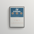 ÉTÉ ÉTÉRNEL - Affiche poster premium en papier mat
